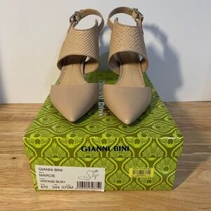 Gianni Bini Vintage Blush Heels